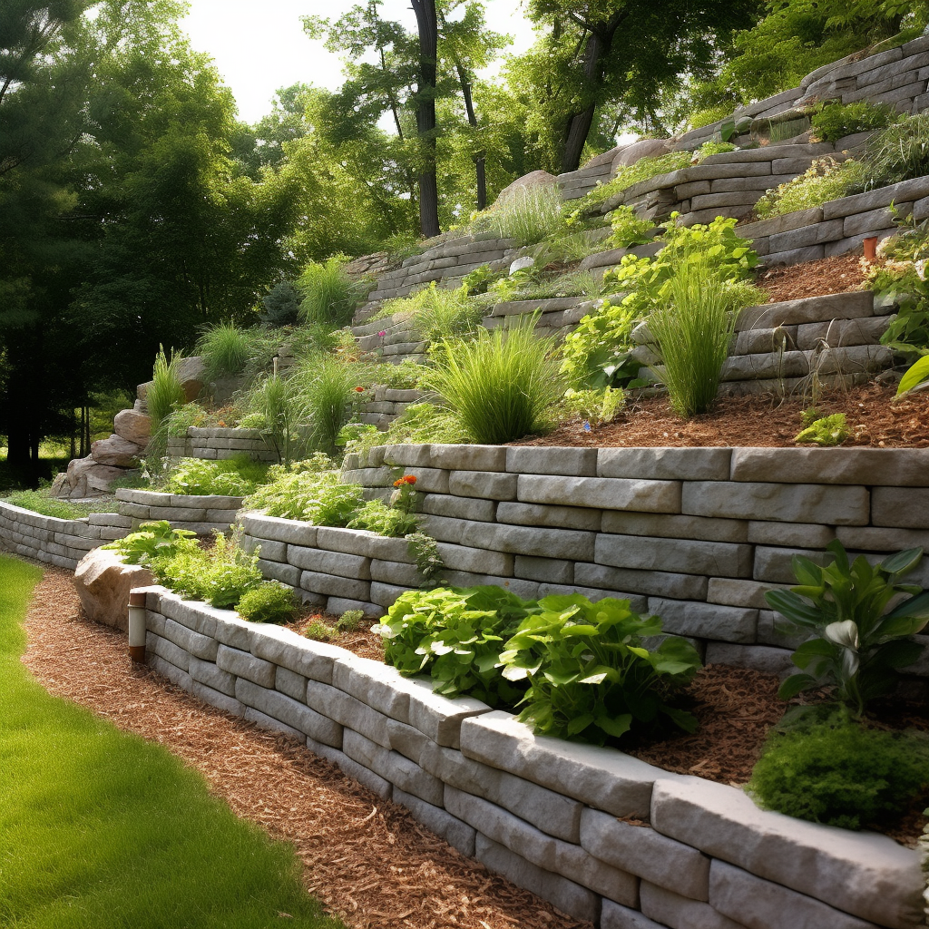 Multi-Level Retaining Walls